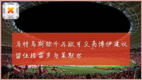 马特乌斯称千万欧可交易博伊建议留住格雷罗与莱默尔